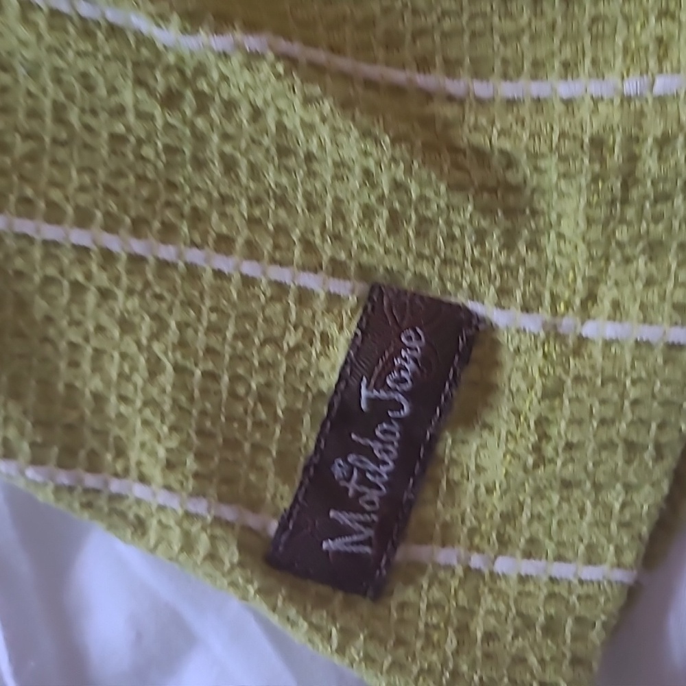 Matilda Jane Green and Pink Striped Kids Dress - Picture 5 of 6